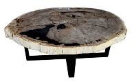 PW. Slab Coffee Table Round (M)